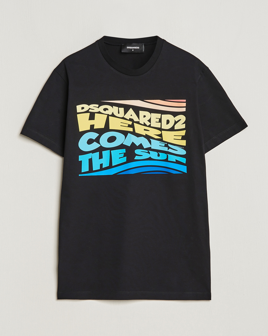 Homme | T-shirts | Dsquared2 | Cool Fit Crew Neck T-Shirt Black