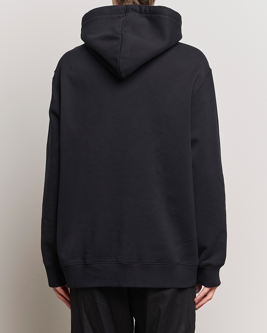 Homme | Pulls Et Tricots | Lanvin | Embroidered Logo Hoodie Black