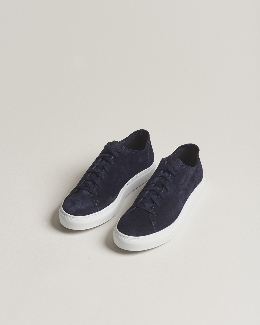 Homme | Baskets | Diemme | Loria Low Sneaker Navy Suede