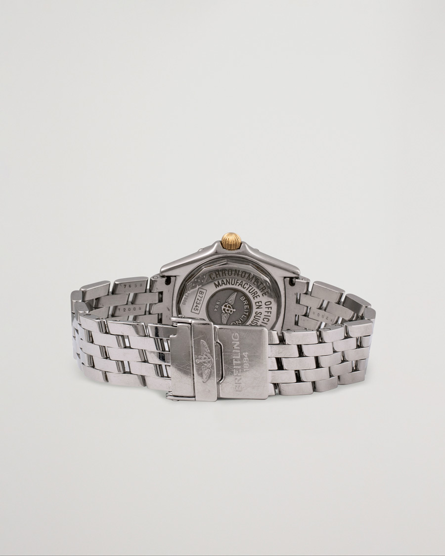 Homme | Breitling Pre-Owned Callistino B72345 Mother of Pearl Silver | Breitling Pre-Owned | Callistino B72345 Mother of Pearl Silver