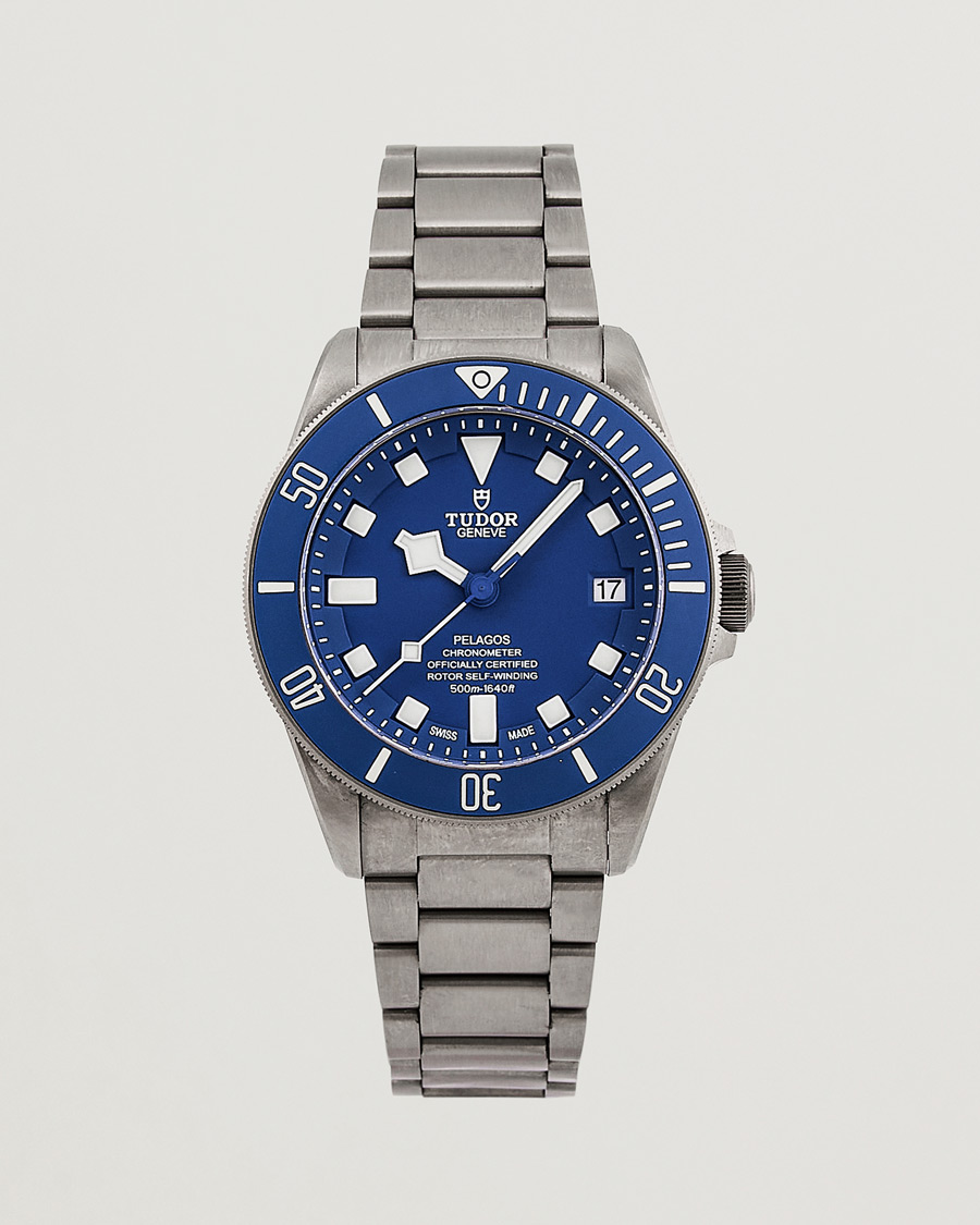 Homme | Tudor Pre-Owned Pelagos 25600TB Silver | Tudor Pre-Owned | Pelagos 25600TB Silver