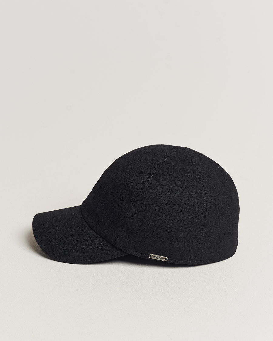 Homme | Bobs Et Casquettes | Wigéns | Baseball Classic Melton Wool Black