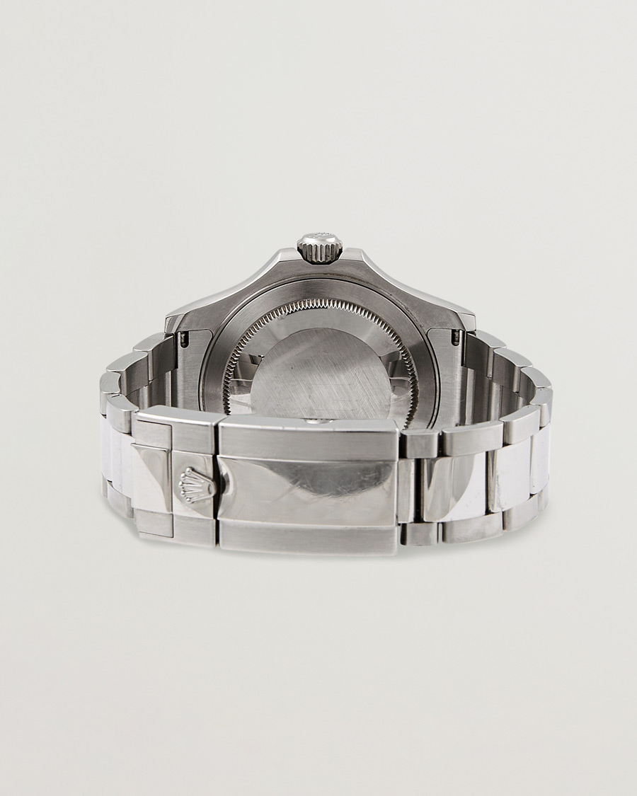 Homme | Rolex Pre-Owned Yacht Master 116622 Oyster Perpetual Silver | Rolex Pre-Owned | Yacht Master 116622 Oyster Perpetual Silver
