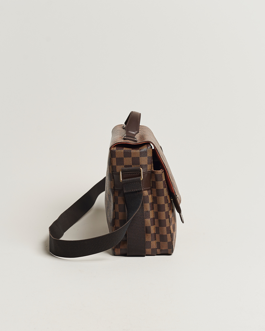 Homme | Louis Vuitton Pre-Owned Broadway Messenger Bag Damier Ebene | Louis Vuitton Pre-Owned | Broadway Messenger Bag Damier Ebene