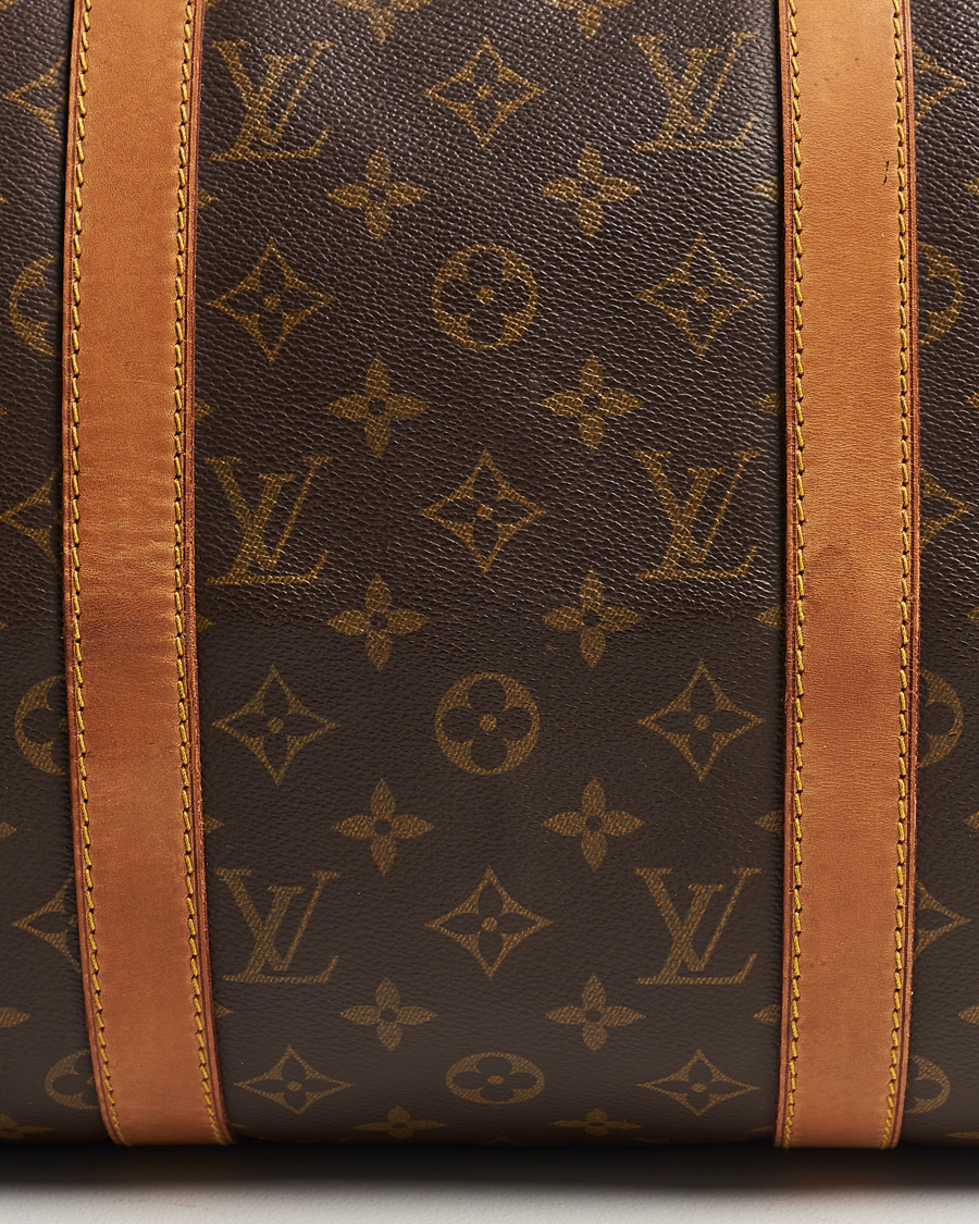 Homme | Louis Vuitton Pre-Owned Keepall 50 Bag Monogram | Louis Vuitton Pre-Owned | Keepall 50 Bag Monogram