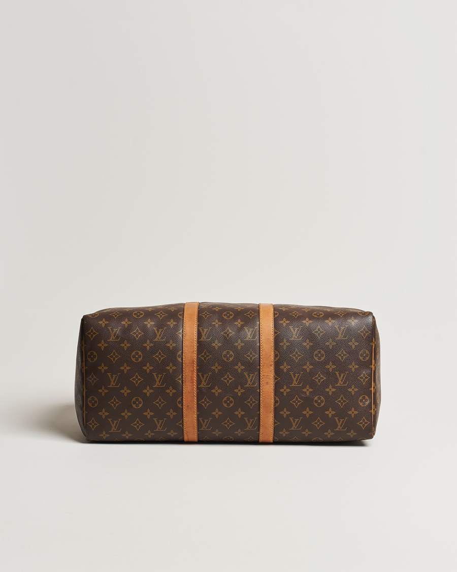 Homme | Louis Vuitton Pre-Owned Keepall 50 Bag Monogram | Louis Vuitton Pre-Owned | Keepall 50 Bag Monogram