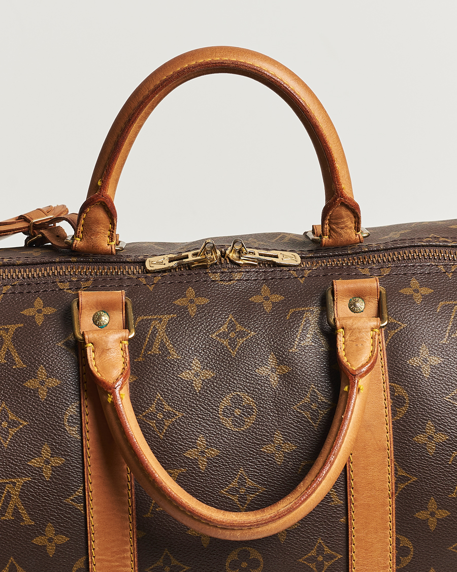 Homme | Louis Vuitton Pre-Owned Keepall 50 Bag Monogram | Louis Vuitton Pre-Owned | Keepall 50 Bag Monogram