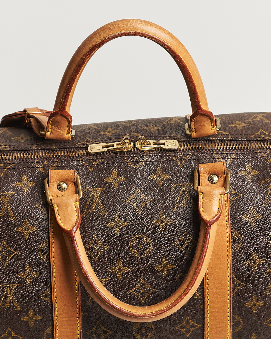 Homme | Louis Vuitton Pre-Owned Keepall 50 Bag Monogram | Louis Vuitton Pre-Owned | Keepall 50 Bag Monogram