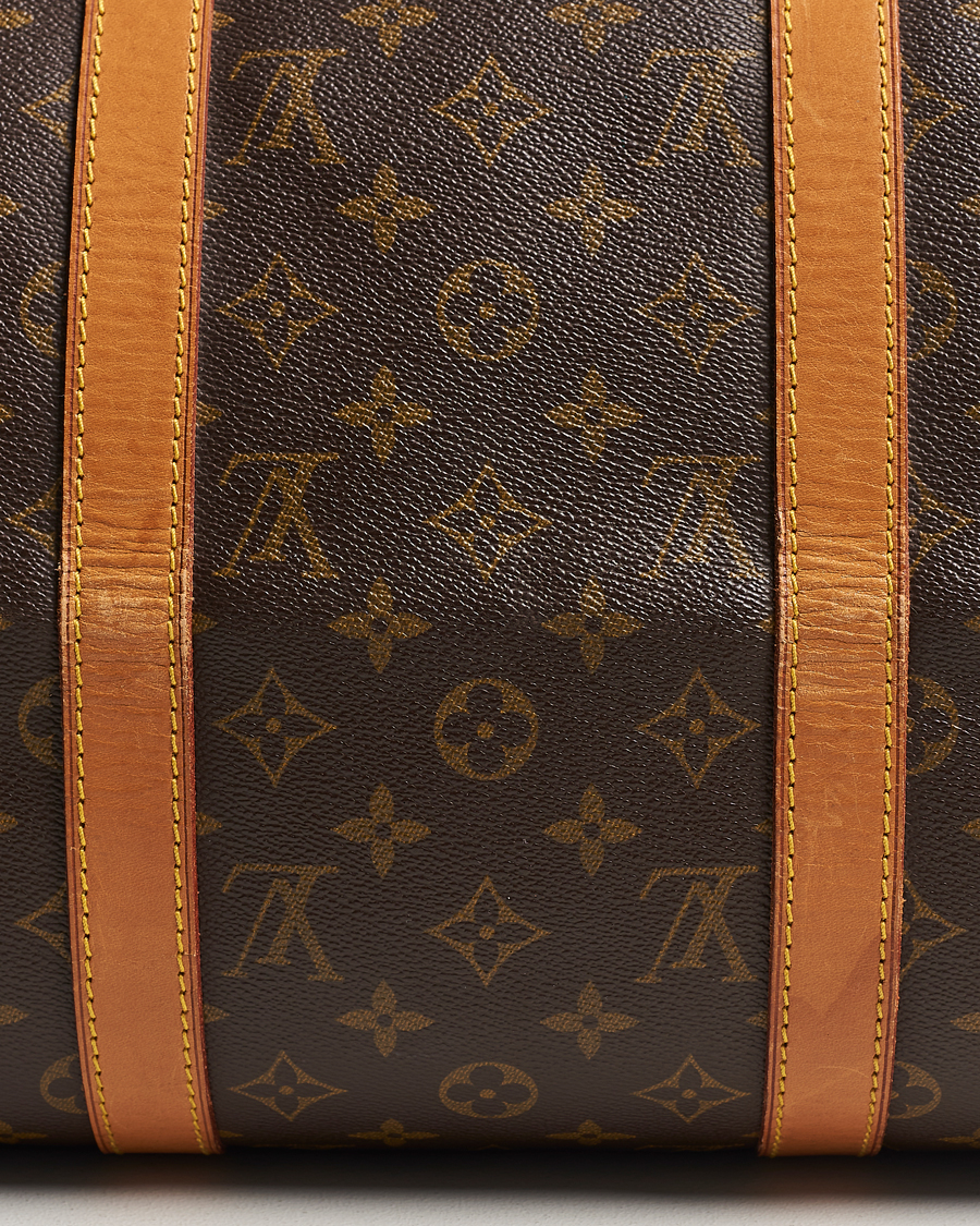 Homme | Louis Vuitton Pre-Owned Keepall 50 Bag Monogram | Louis Vuitton Pre-Owned | Keepall 50 Bag Monogram