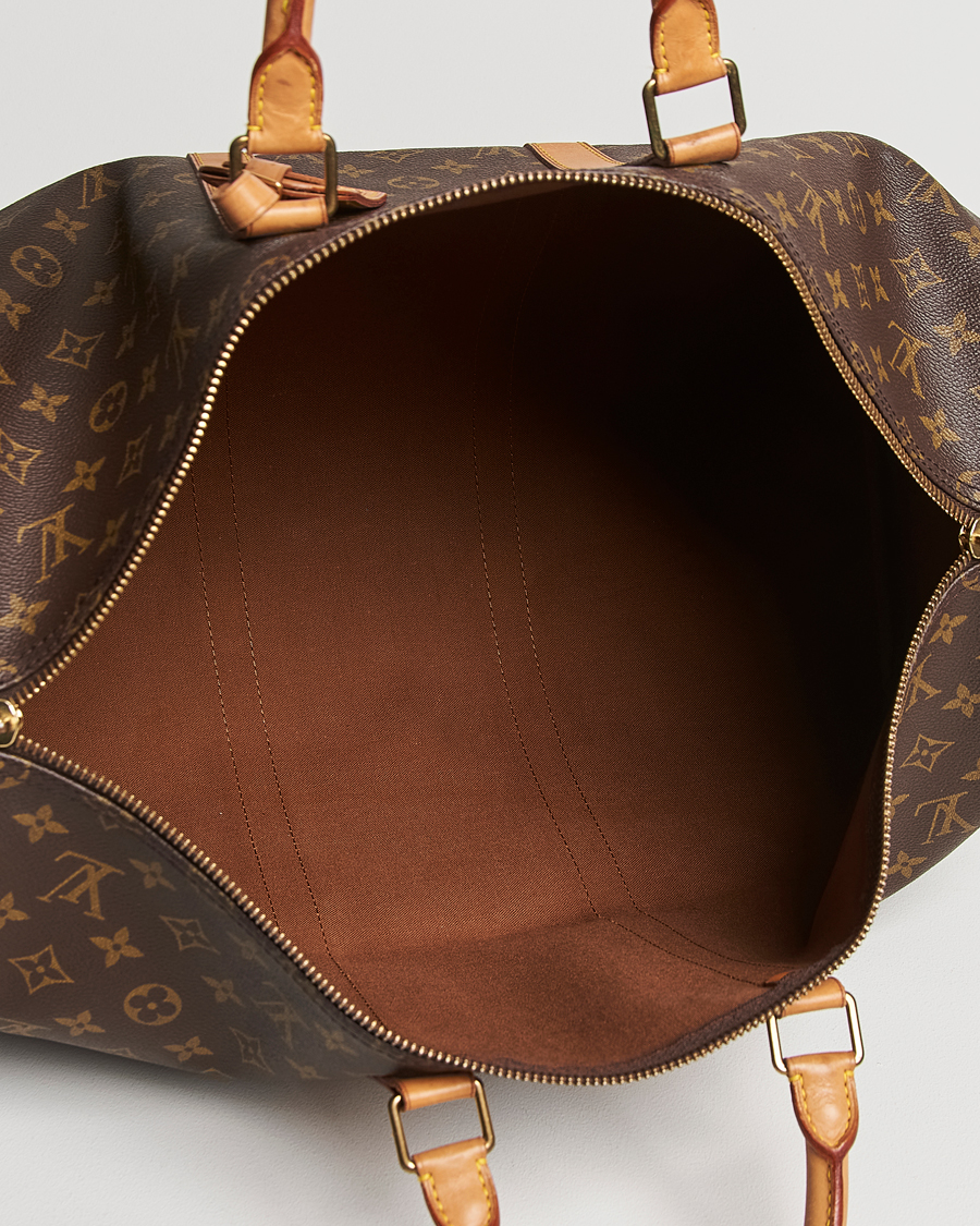 Homme | Louis Vuitton Pre-Owned Keepall 50 Bag Monogram | Louis Vuitton Pre-Owned | Keepall 50 Bag Monogram