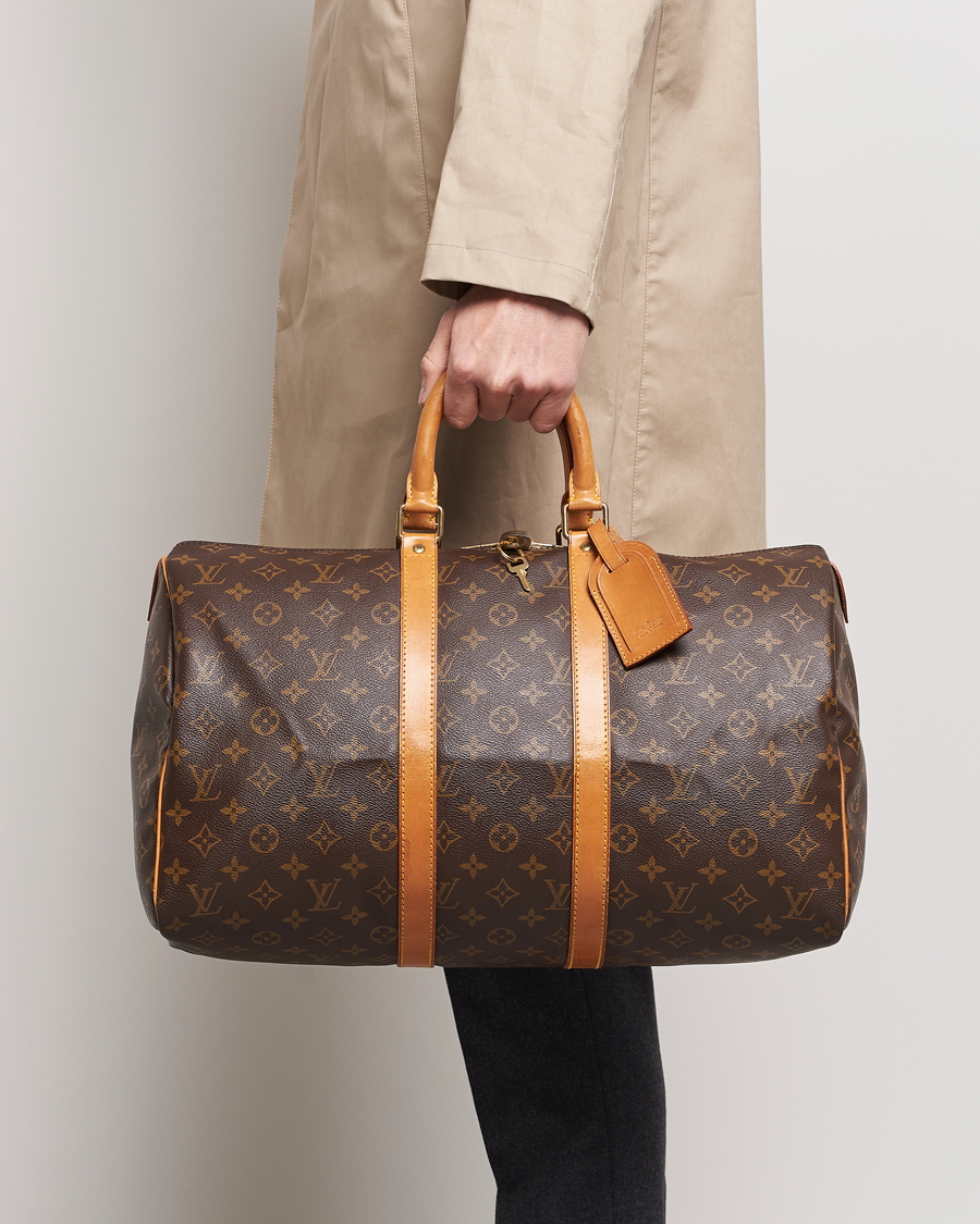 Heren | Louis Vuitton Pre-Owned Keepall 45 Bag Monogram  | Louis Vuitton Pre-Owned | Keepall 45 Bag Monogram 