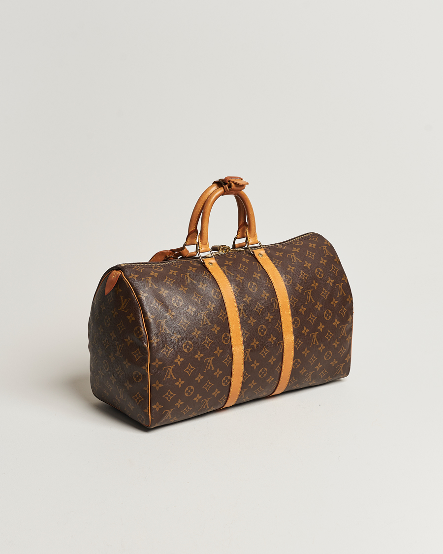 Heren | Louis Vuitton Pre-Owned Keepall 45 Bag Monogram  | Louis Vuitton Pre-Owned | Keepall 45 Bag Monogram 