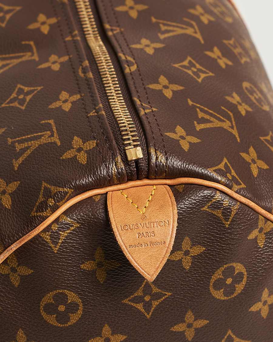 Homme | Louis Vuitton Pre-Owned Keepall 55 Bag Monogram | Louis Vuitton Pre-Owned | Keepall 55 Bag Monogram