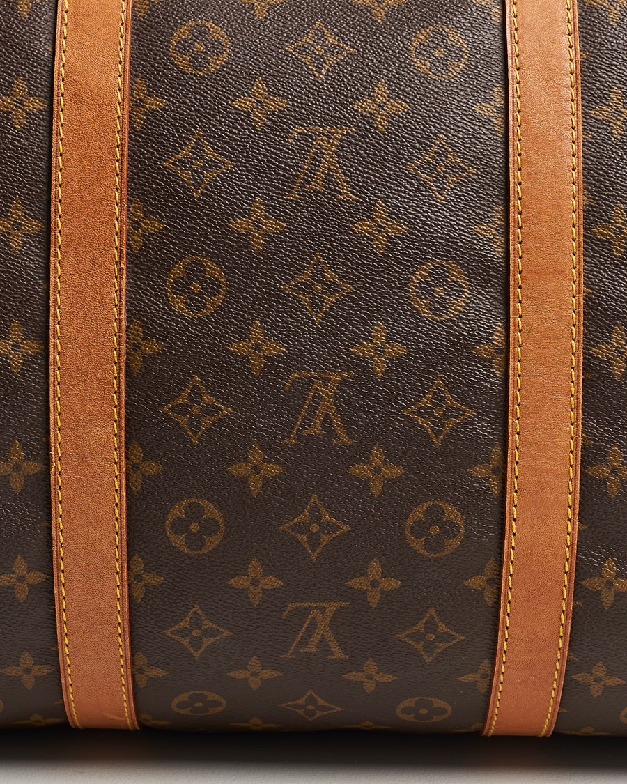 Homme | Louis Vuitton Pre-Owned Keepall 60 Bag Monogram | Louis Vuitton Pre-Owned | Keepall 60 Bag Monogram