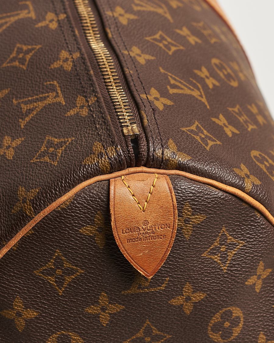 Homme | Louis Vuitton Pre-Owned Keepall 60 Bag Monogram | Louis Vuitton Pre-Owned | Keepall 60 Bag Monogram