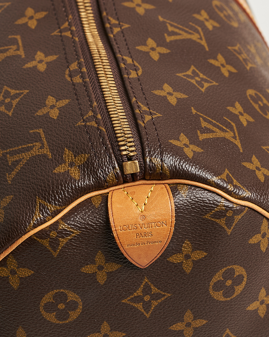 Homme | Louis Vuitton Pre-Owned Keepall 55 Bag Monogram | Louis Vuitton Pre-Owned | Keepall 55 Bag Monogram
