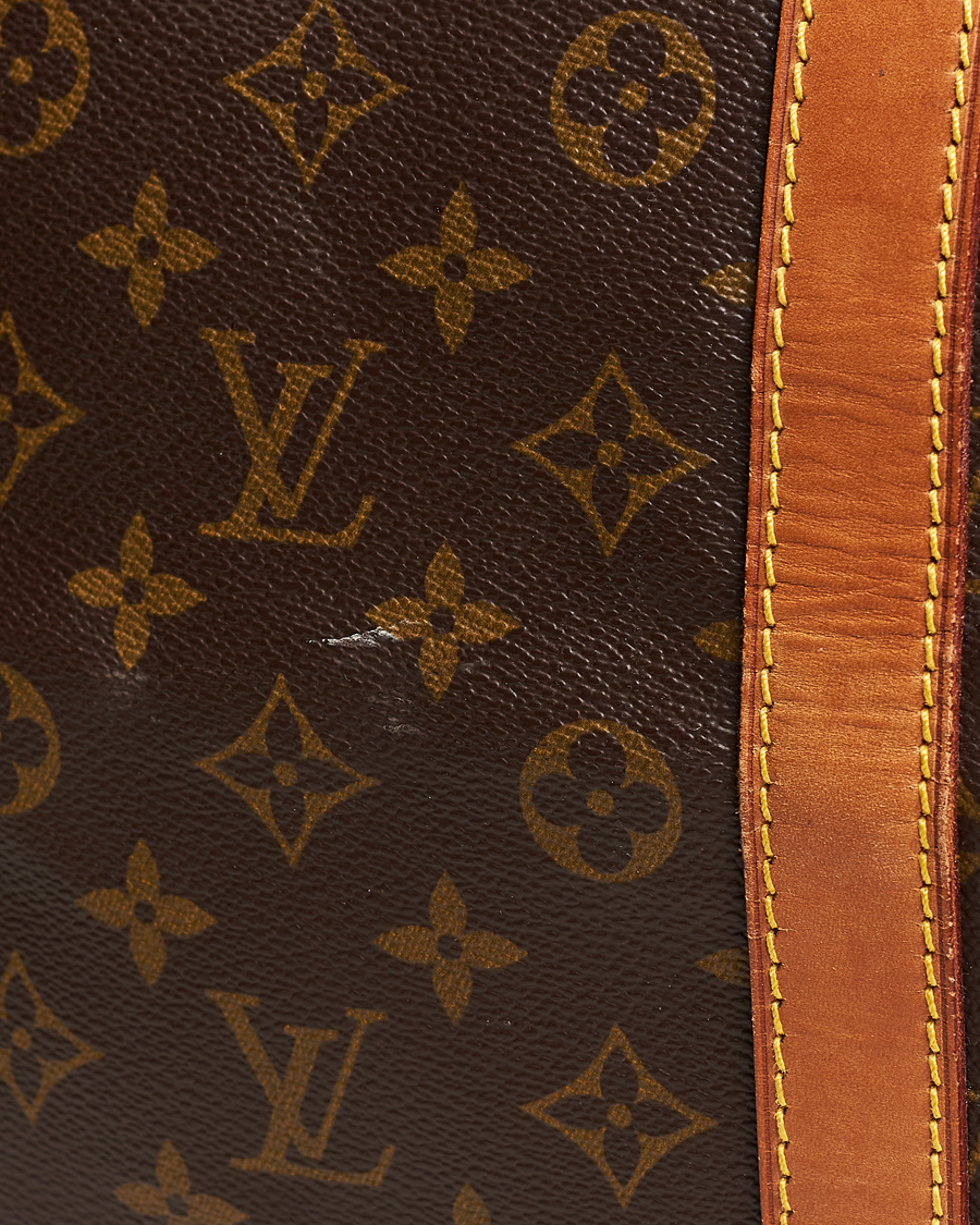 Homme | Louis Vuitton Pre-Owned Keepall 55 Bag Monogram | Louis Vuitton Pre-Owned | Keepall 55 Bag Monogram