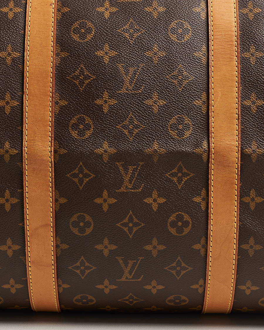 Homme | Louis Vuitton Pre-Owned Keepall 60 Bag Monogram | Louis Vuitton Pre-Owned | Keepall 60 Bag Monogram