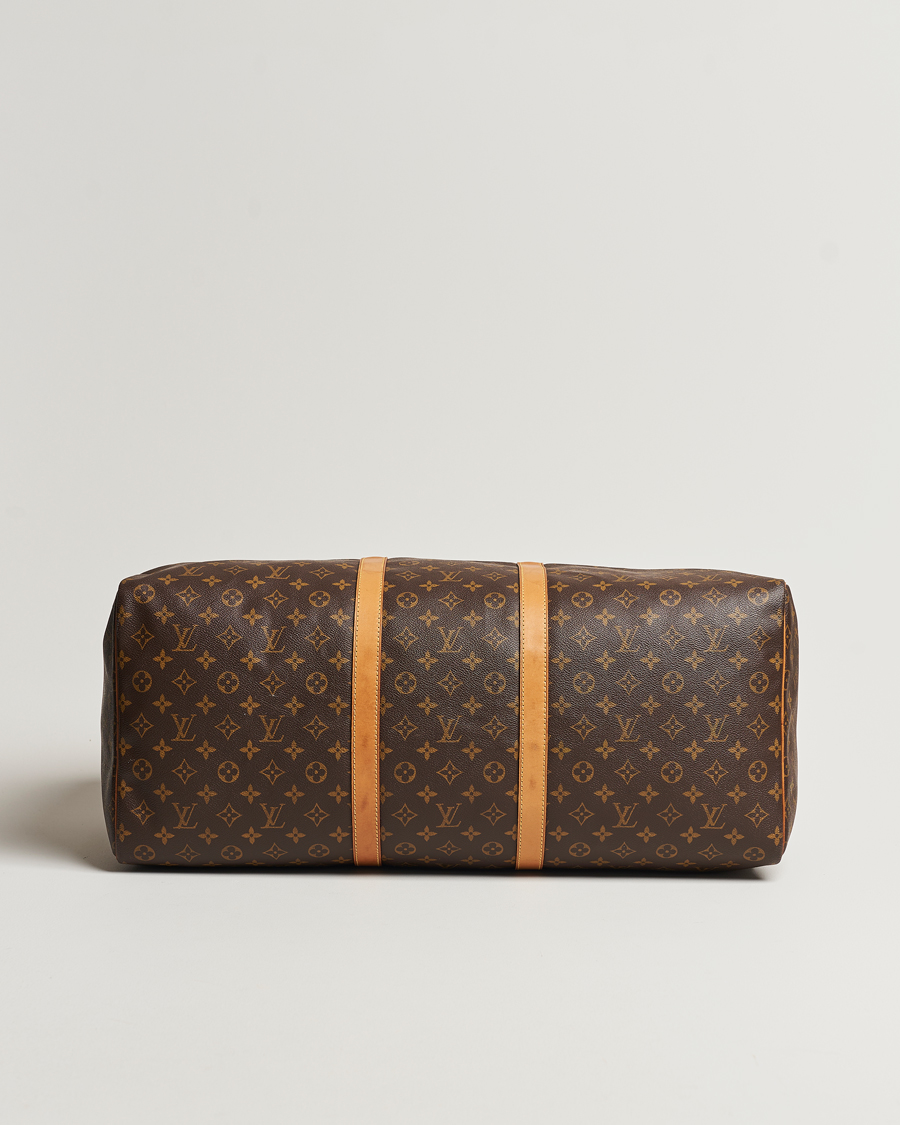 Homme | Louis Vuitton Pre-Owned Keepall 60 Bag Monogram | Louis Vuitton Pre-Owned | Keepall 60 Bag Monogram