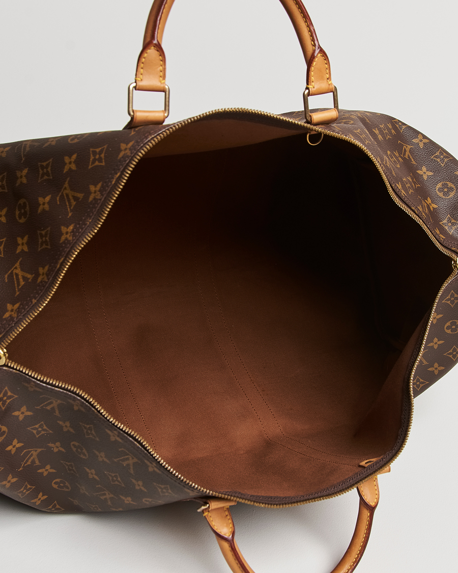 Homme | Louis Vuitton Pre-Owned Keepall 60 Bag Monogram | Louis Vuitton Pre-Owned | Keepall 60 Bag Monogram