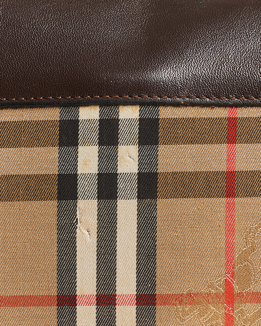 Homme | Burberry Pre-Owned Carry On Travel Bag Haymarket Check | Burberry Pre-Owned | Carry On Travel Bag Haymarket Check