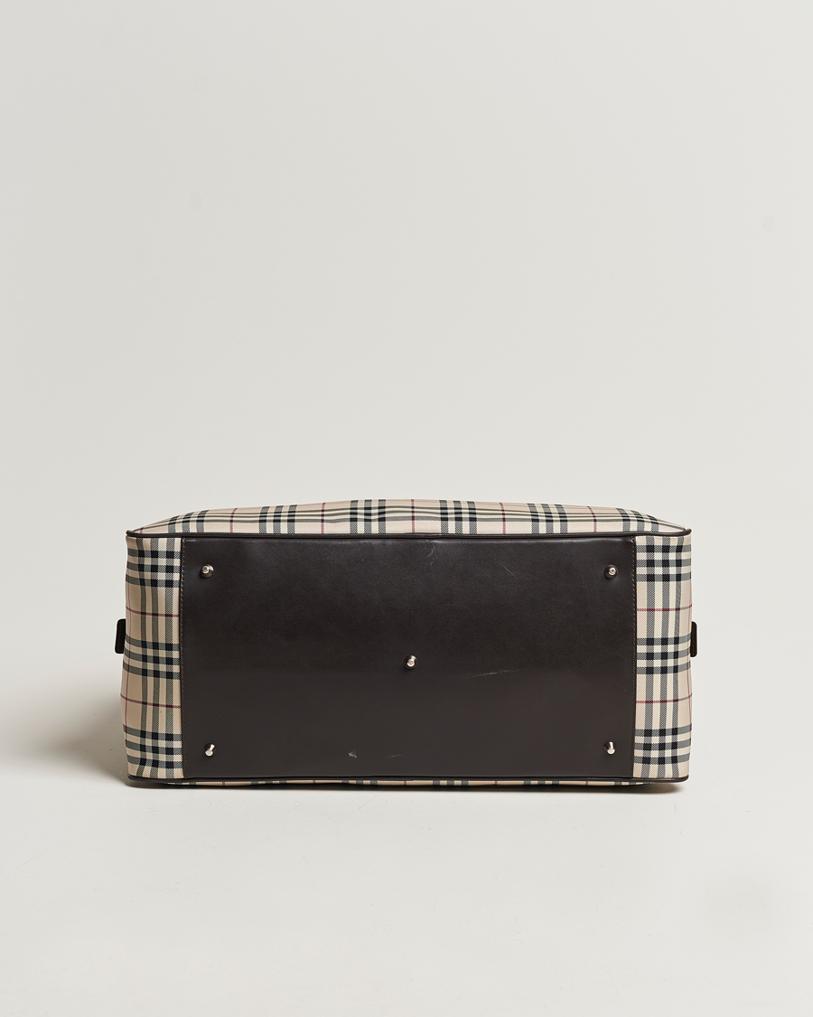 Homme | Burberry Pre-Owned Travel Bag House Check | Burberry Pre-Owned | Travel Bag House Check