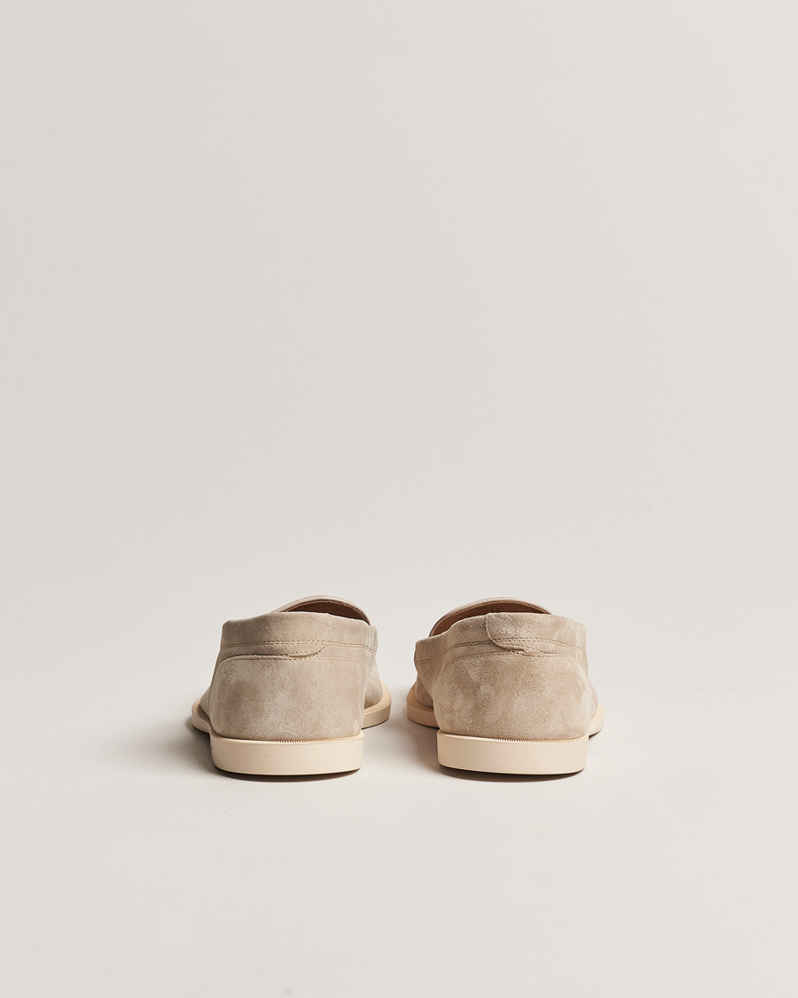 Homme | John Lobb Pace Summer Loafer Sand Suede | John Lobb | Pace Summer Loafer Sand Suede
