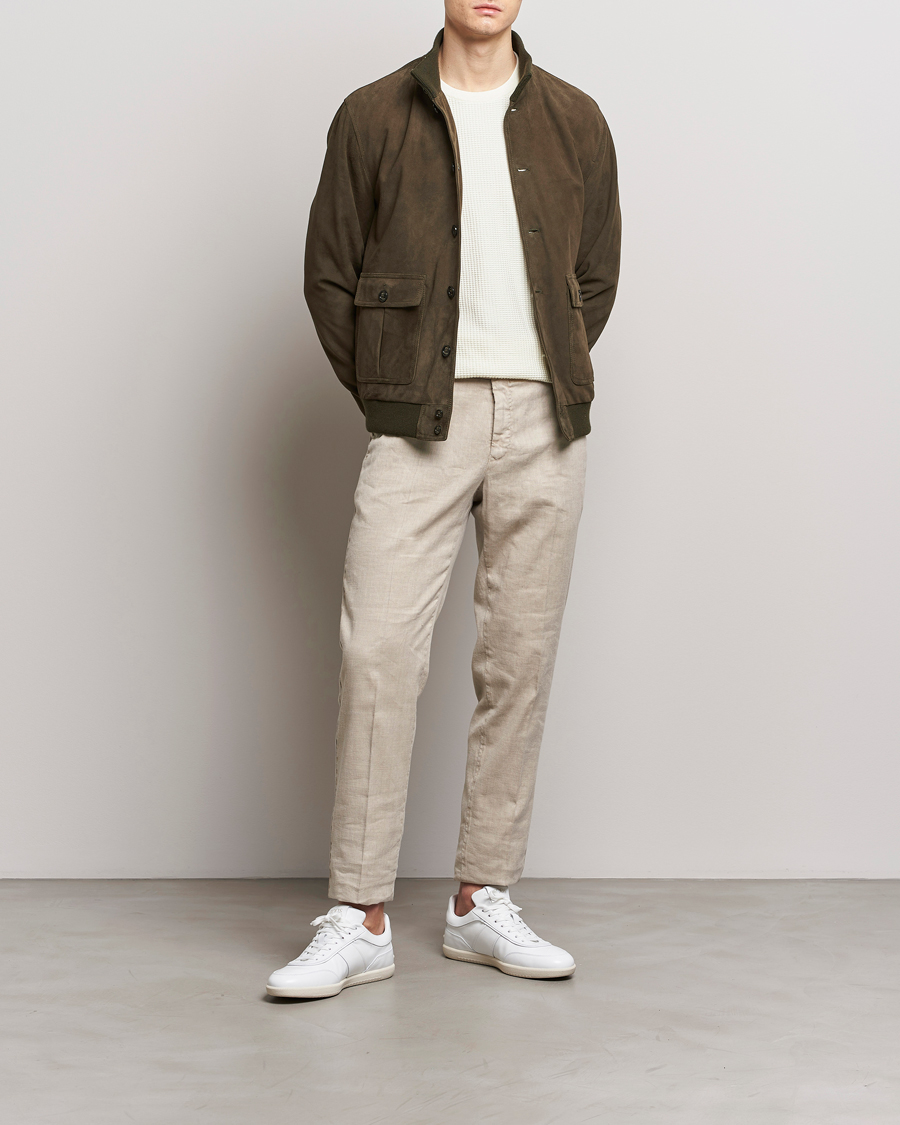 Homme | Manteaux Et Vestes | Valstar | Valstarino Suede Jacket Muschio