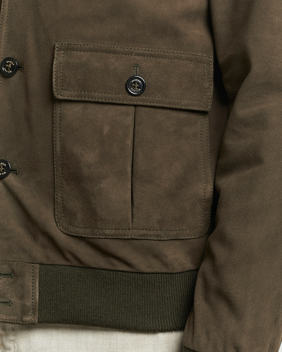 Homme | Manteaux Et Vestes | Valstar | Valstarino Suede Jacket Muschio