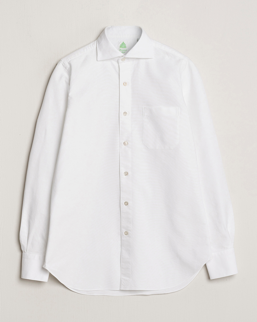 Homme | Chemises | Finamore Napoli | Gaeta Chambray Shirt White