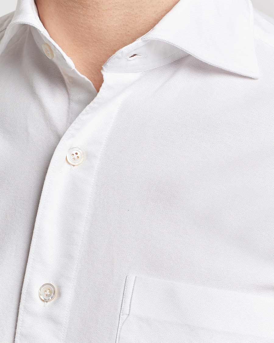 Homme | Chemises | Finamore Napoli | Gaeta Chambray Shirt White