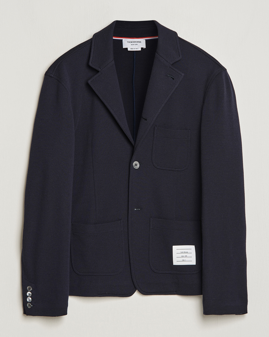 Homme | Blazers | Thom Browne | Wool Sport Coat Navy