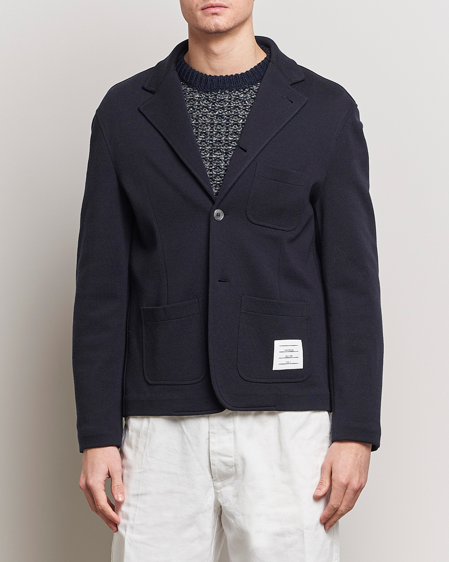 Homme | Blazers | Thom Browne | Wool Sport Coat Navy