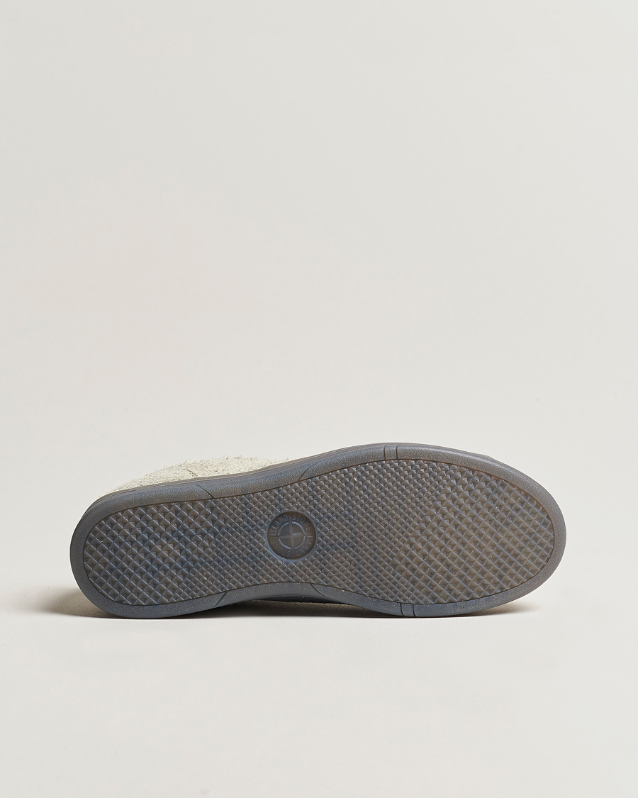Homme | Stone Island S0101 Suede Sneakers Sage | Stone Island | S0101 Suede Sneakers Sage