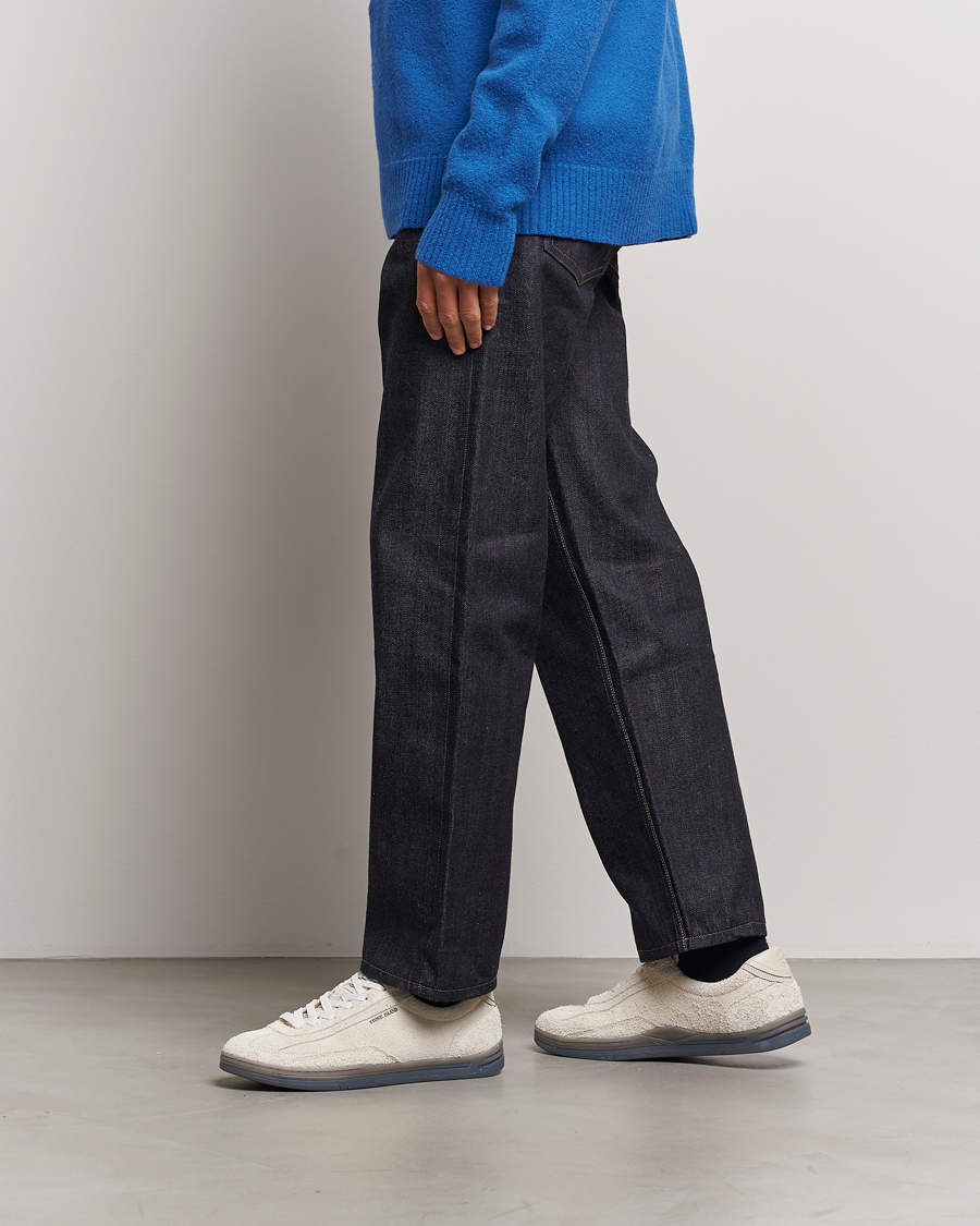 Homme | Stone Island S0101 Suede Sneakers Natural Beige | Stone Island | S0101 Suede Sneakers Natural Beige