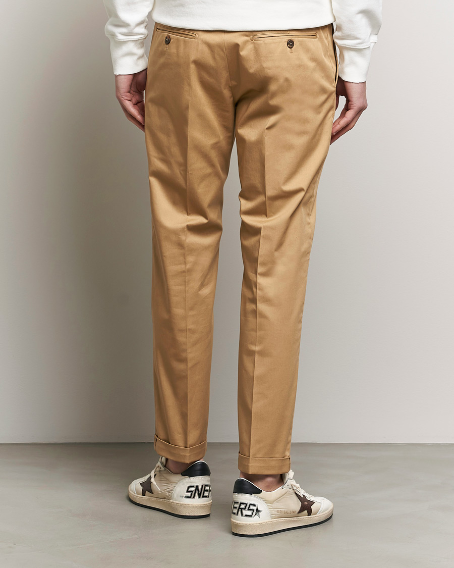 Heren | Broeken | Golden Goose | Deluxe Brand Comfort Cotton Chinos Beige