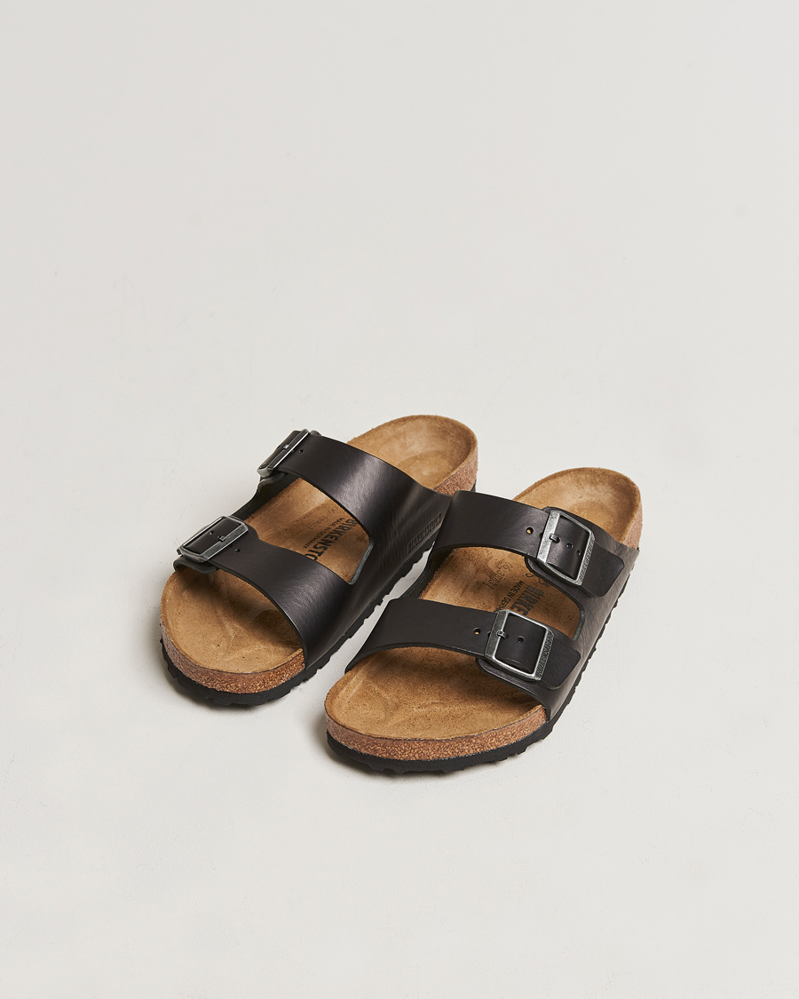 Homme | Sandales Et Mules | BIRKENSTOCK | Arizona Classic Footbed Vintage Wood Black