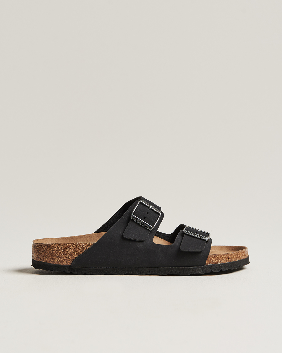 Homme | BIRKENSTOCK Arizona Birko-Flor Vegan Black Nubuck | BIRKENSTOCK | Arizona Birko-Flor Vegan Black Nubuck