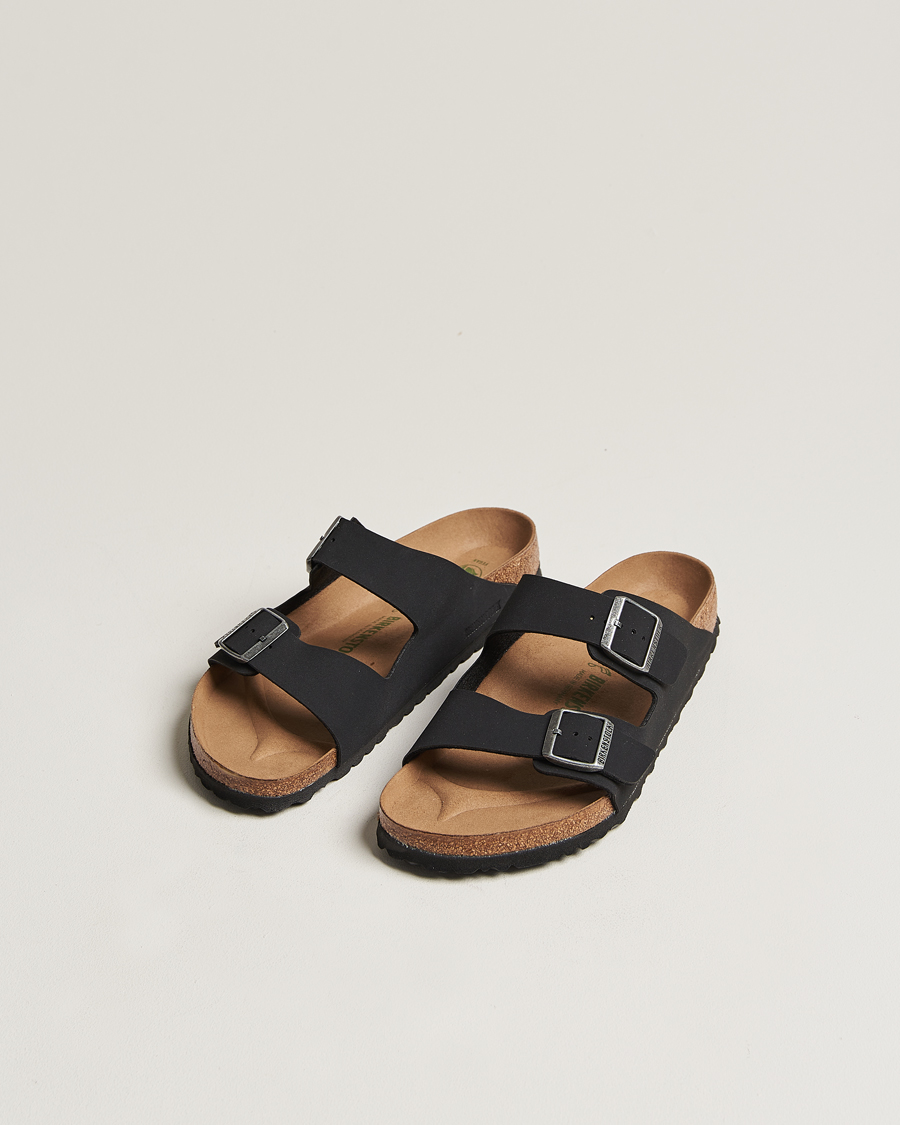 Homme | BIRKENSTOCK Arizona Birko-Flor Vegan Black Nubuck | BIRKENSTOCK | Arizona Birko-Flor Vegan Black Nubuck