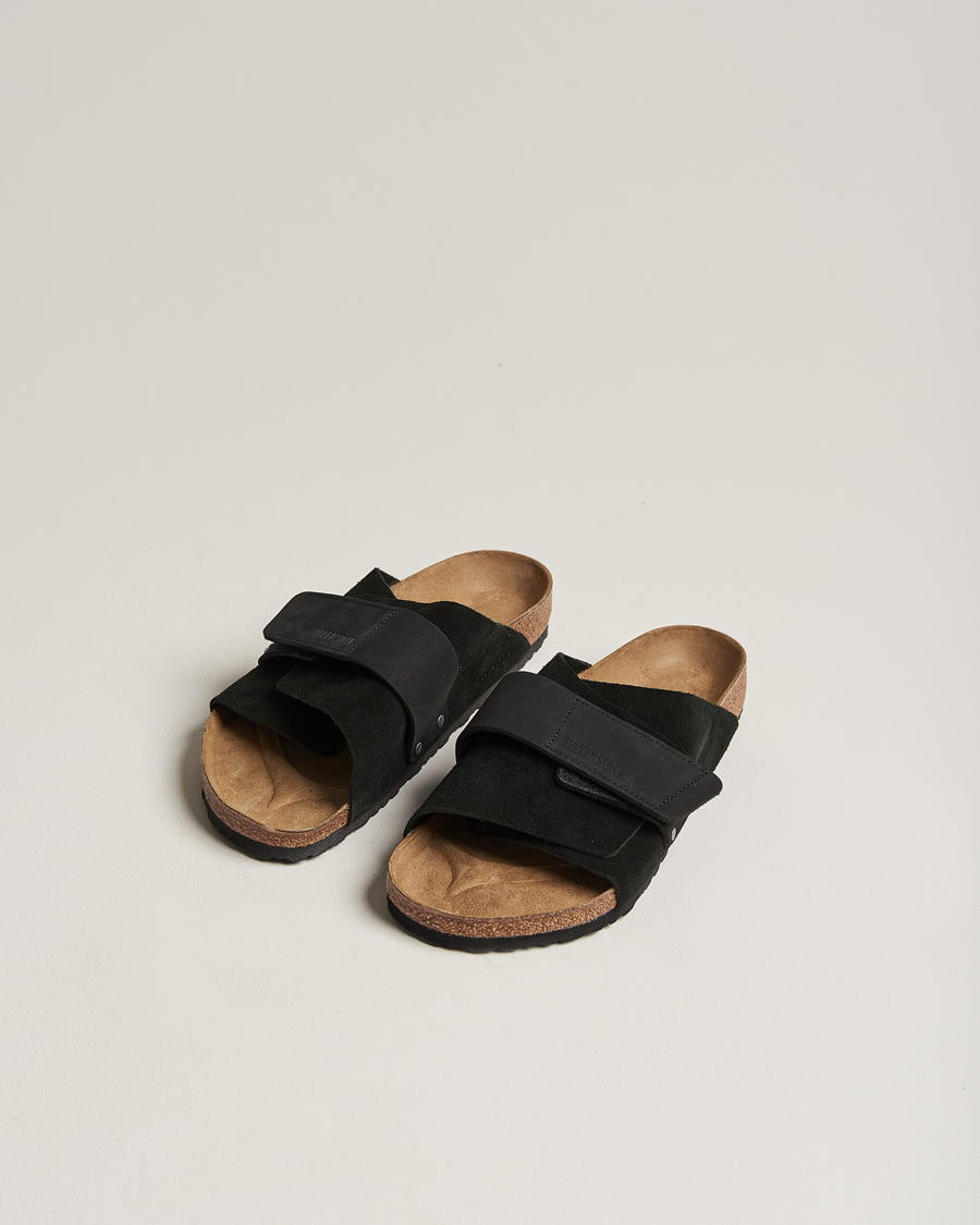Homme | BIRKENSTOCK Kyoto Nubuck/Suede Black | BIRKENSTOCK | Kyoto Nubuck/Suede Black