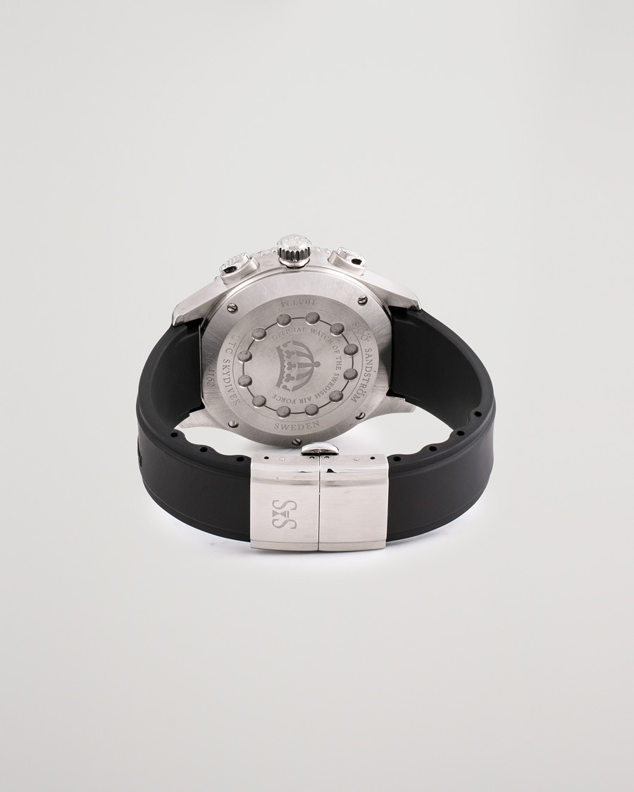 Homme | Sjöö Sandström Pre-Owned UTC Skydiver 017401 Silver | Sjöö Sandström Pre-Owned | UTC Skydiver 017401 Silver