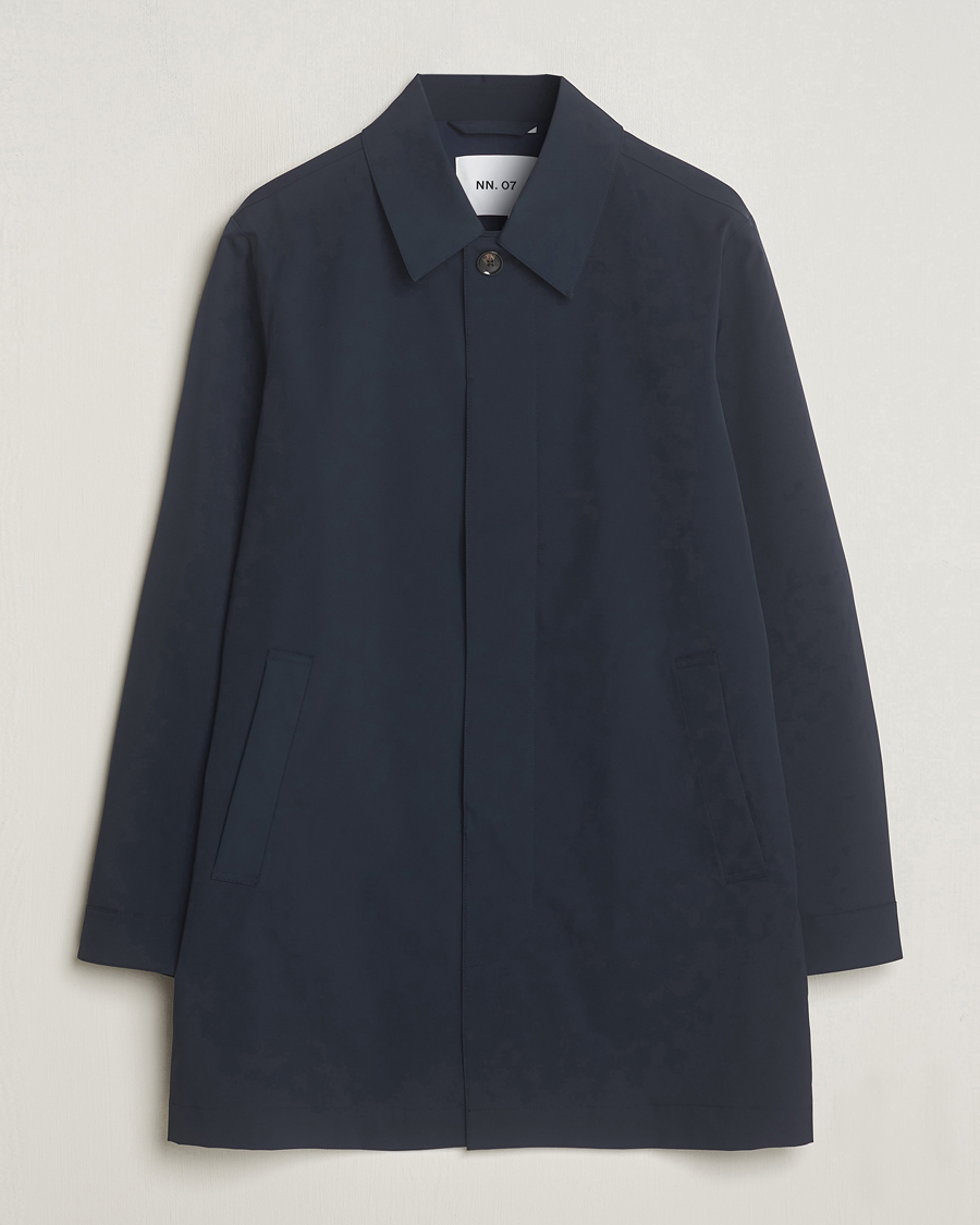 Homme | Manteaux Et Vestes | NN07 | Kim Waterproof Car Coat Navy Blue