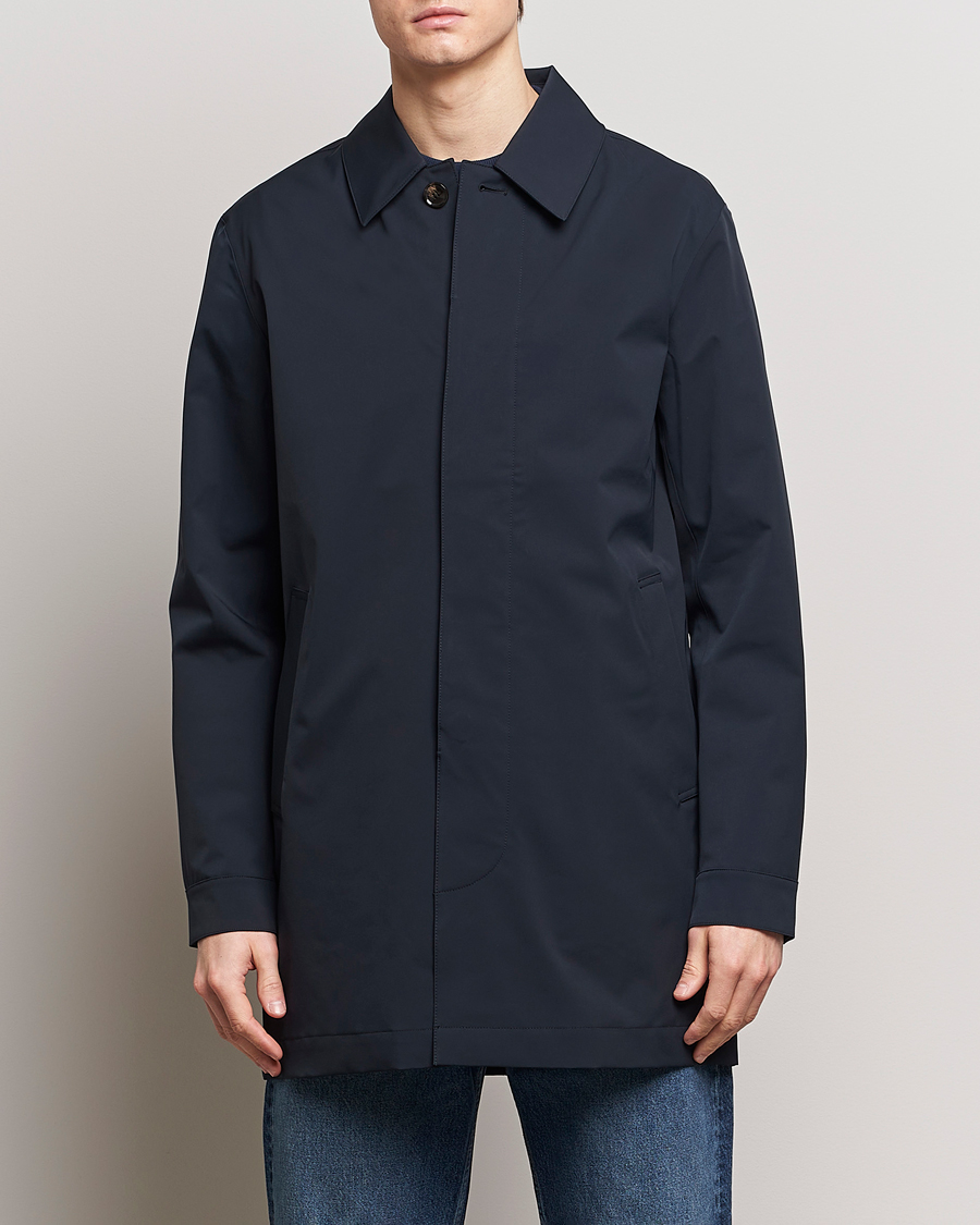 Homme | Manteaux Et Vestes | NN07 | Kim Waterproof Car Coat Navy Blue