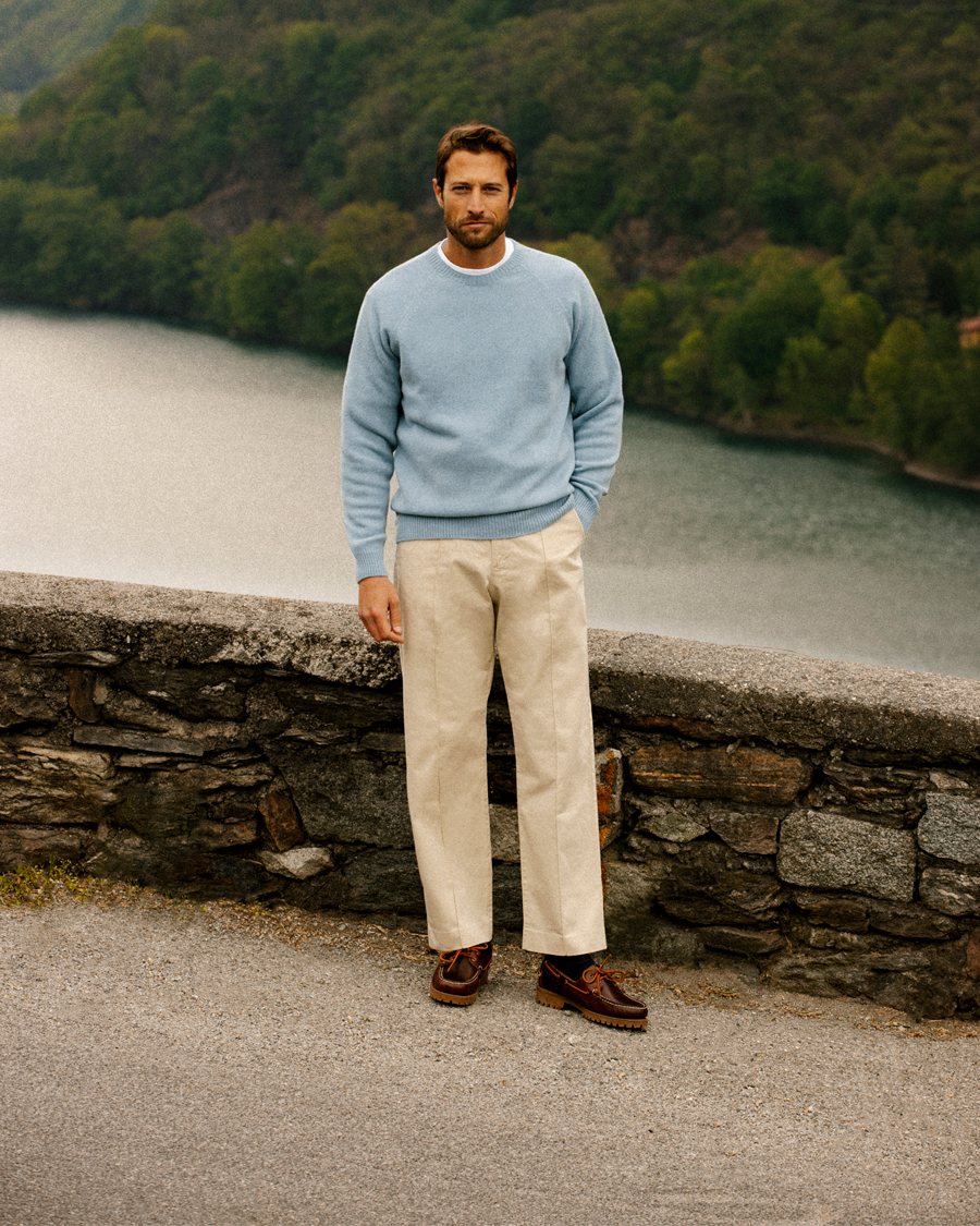Homme | Pantalons | NN07 | Tauber Pleated Trousers Ecru