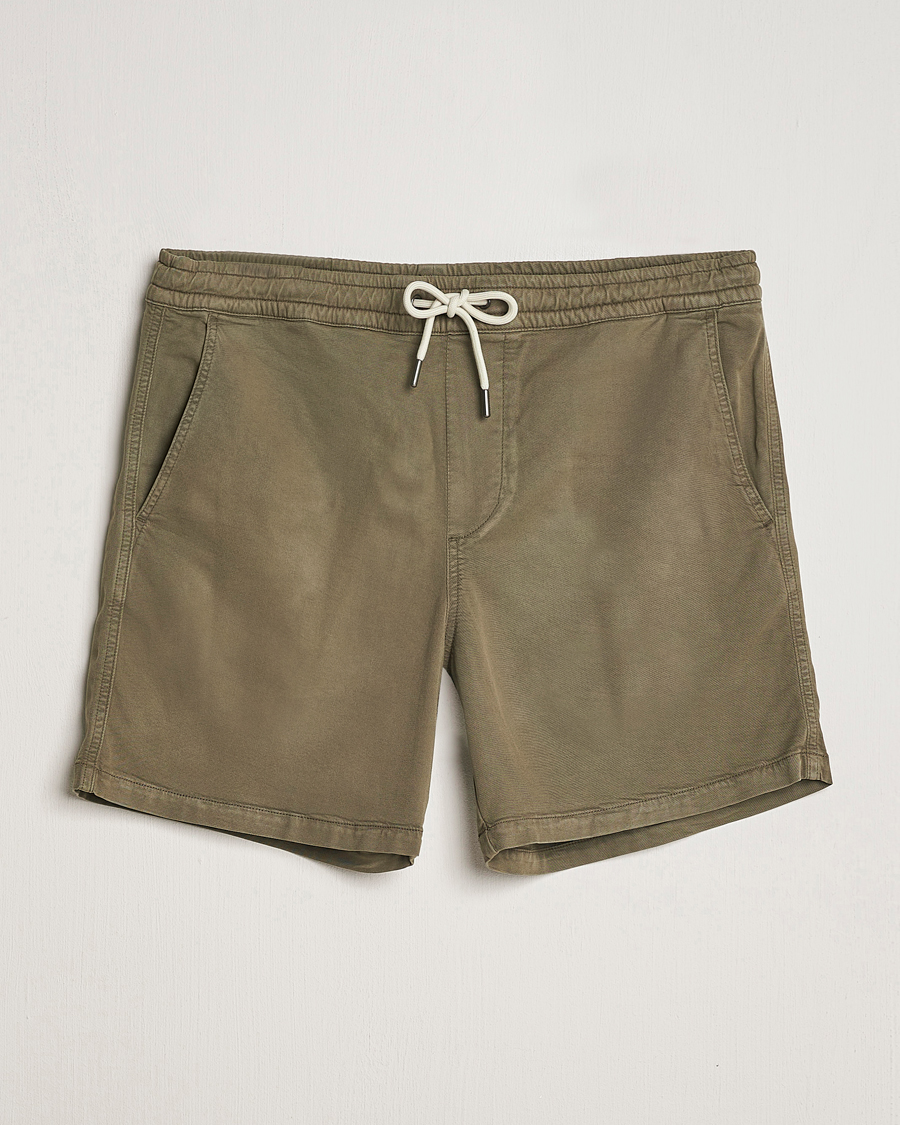Homme | Shorts | NN07 | Gregor Tencel Drawstring Shorts Clay
