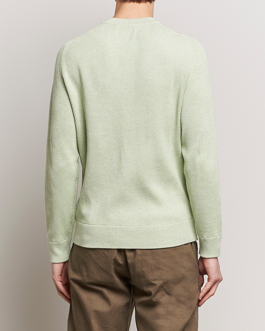 Homme | Pulls Et Tricots | NN07 | Kevin Cotton Knitted Sweater Lime Green