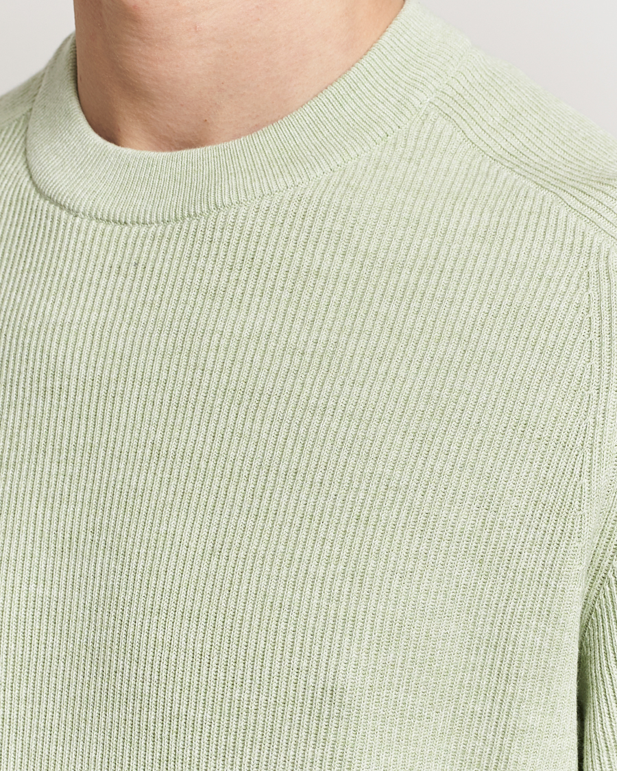 Homme | Pulls Et Tricots | NN07 | Kevin Cotton Knitted Sweater Lime Green