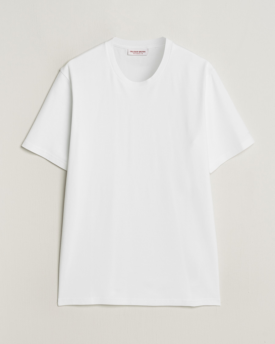 Homme | T-shirts | Orlebar Brown | Deckard Heavy T-Shirt White