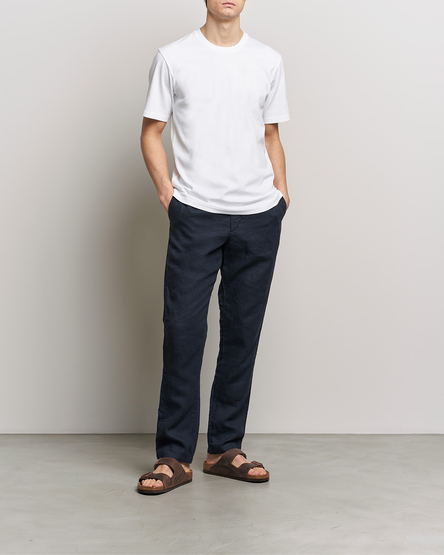 Homme | T-shirts | Orlebar Brown | Deckard Heavy T-Shirt White