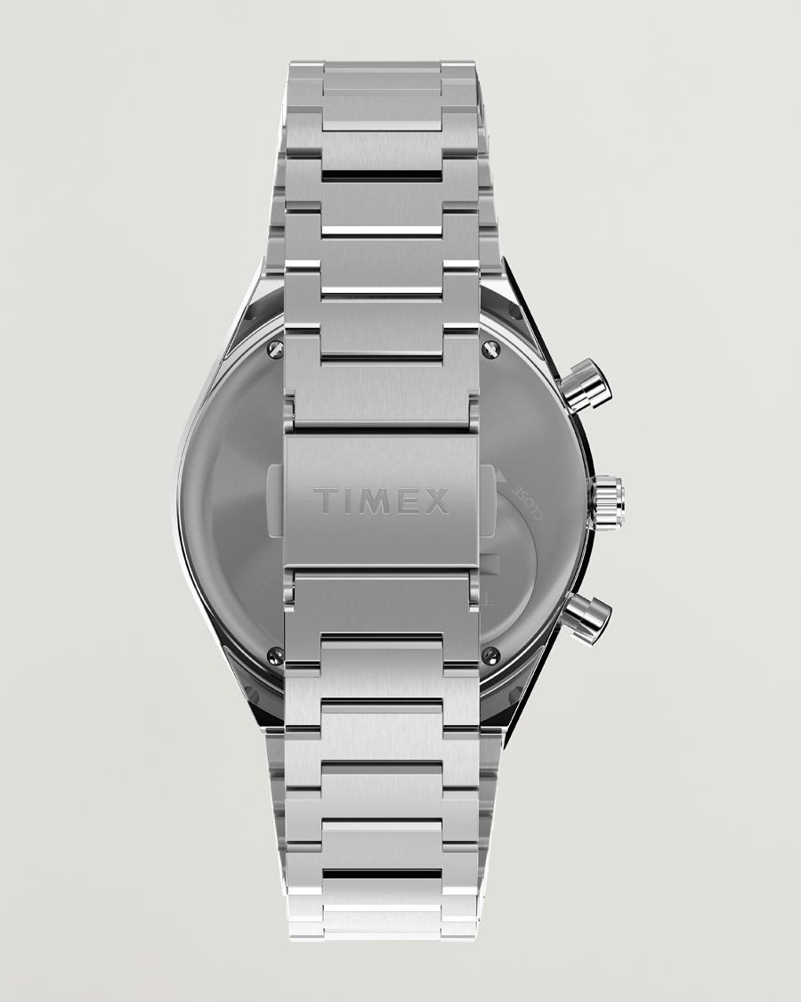 Heren | Timex Q Timex Chronograph 40mm White Dial | Timex | Q Chronograph 40mm White Dial